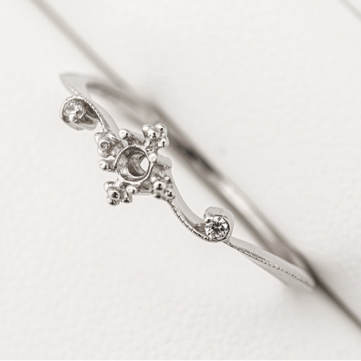 【空枠】2.5mm丸 0.05ct リング | wk19375