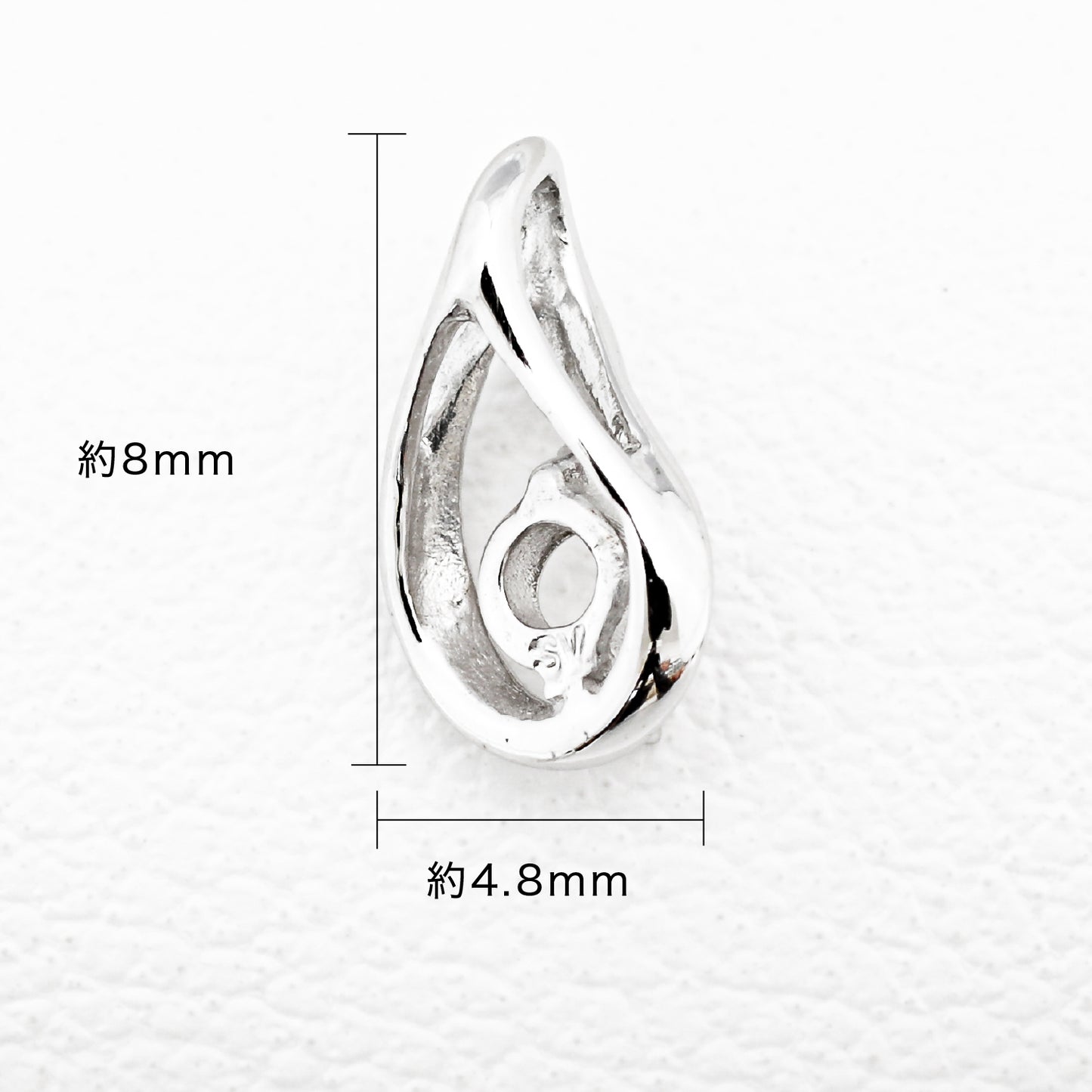 【空枠】2.5mm丸 0.07ct ペンダント | wk29046