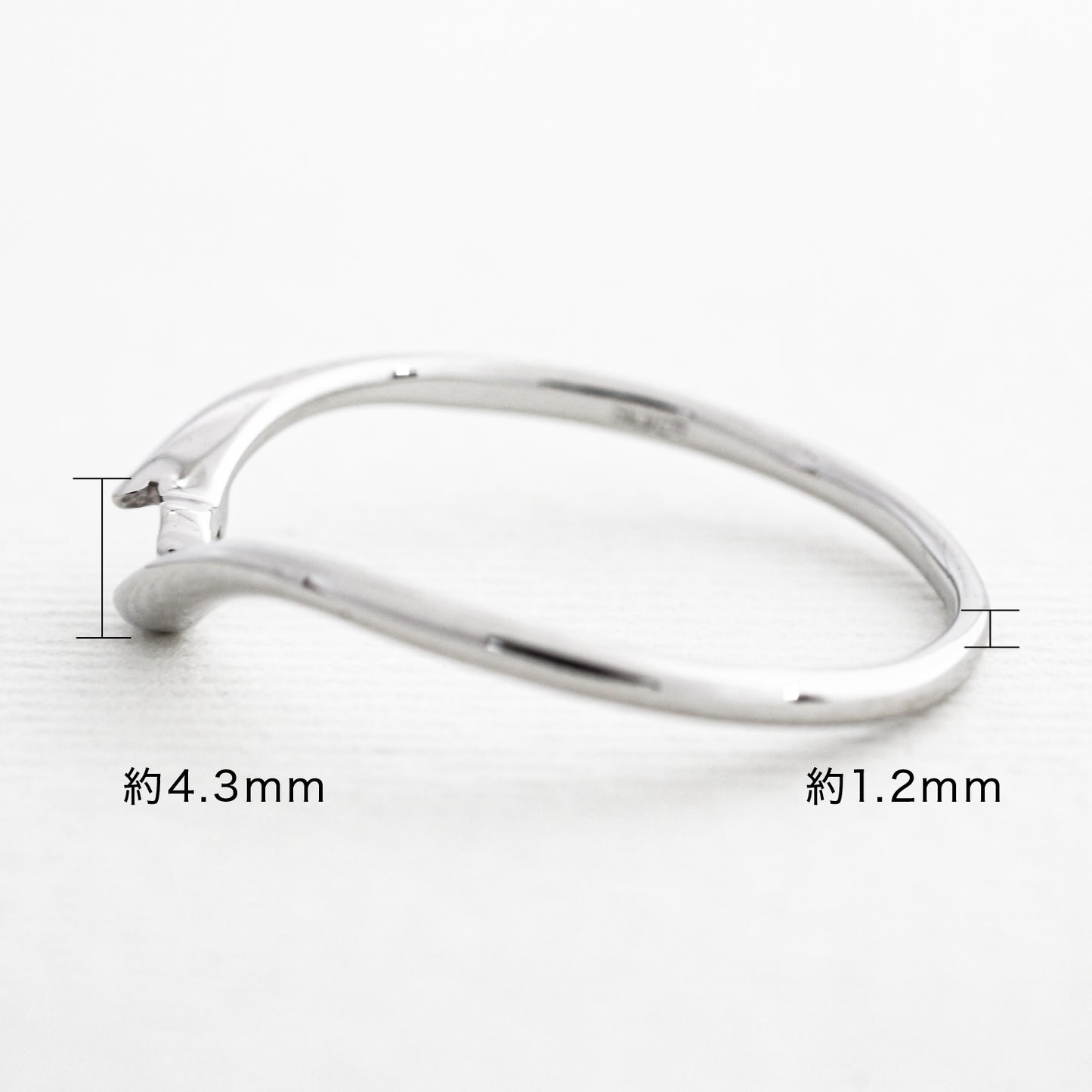 【空枠】2.5mm丸 0.05ct リング | wk32098