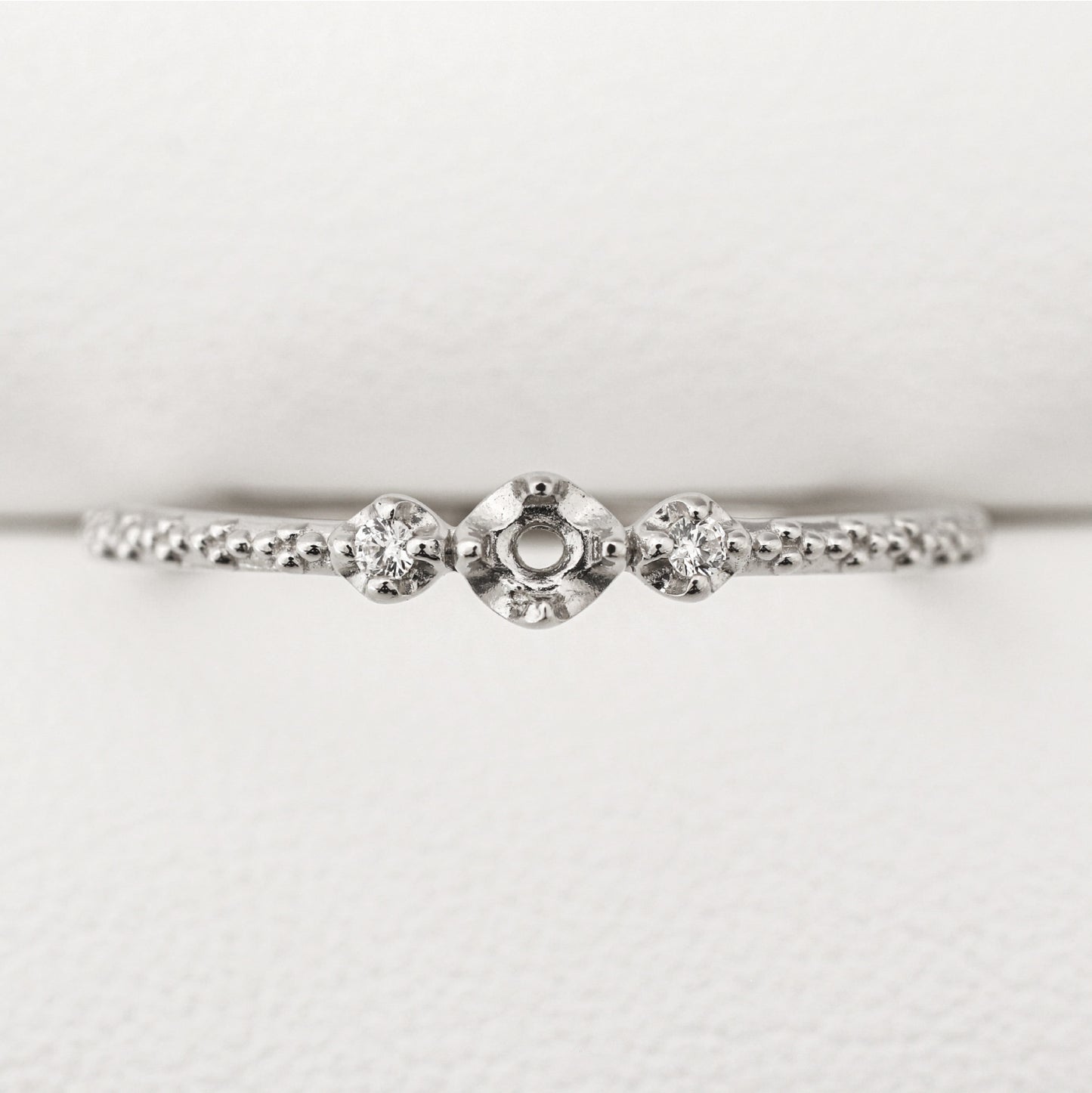 【空枠】2.3mm丸 0.05ct リング | wk32181