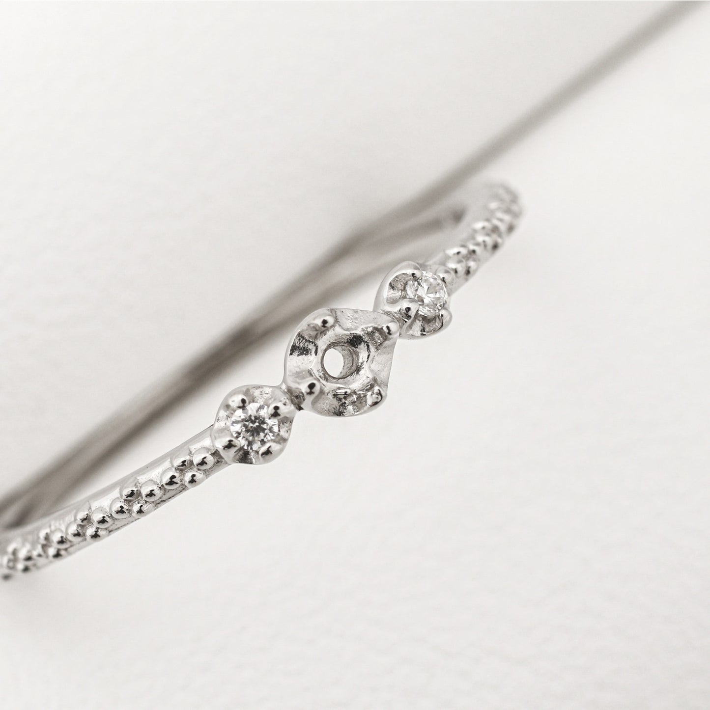 【空枠】2.3mm丸 0.05ct リング | wk32181
