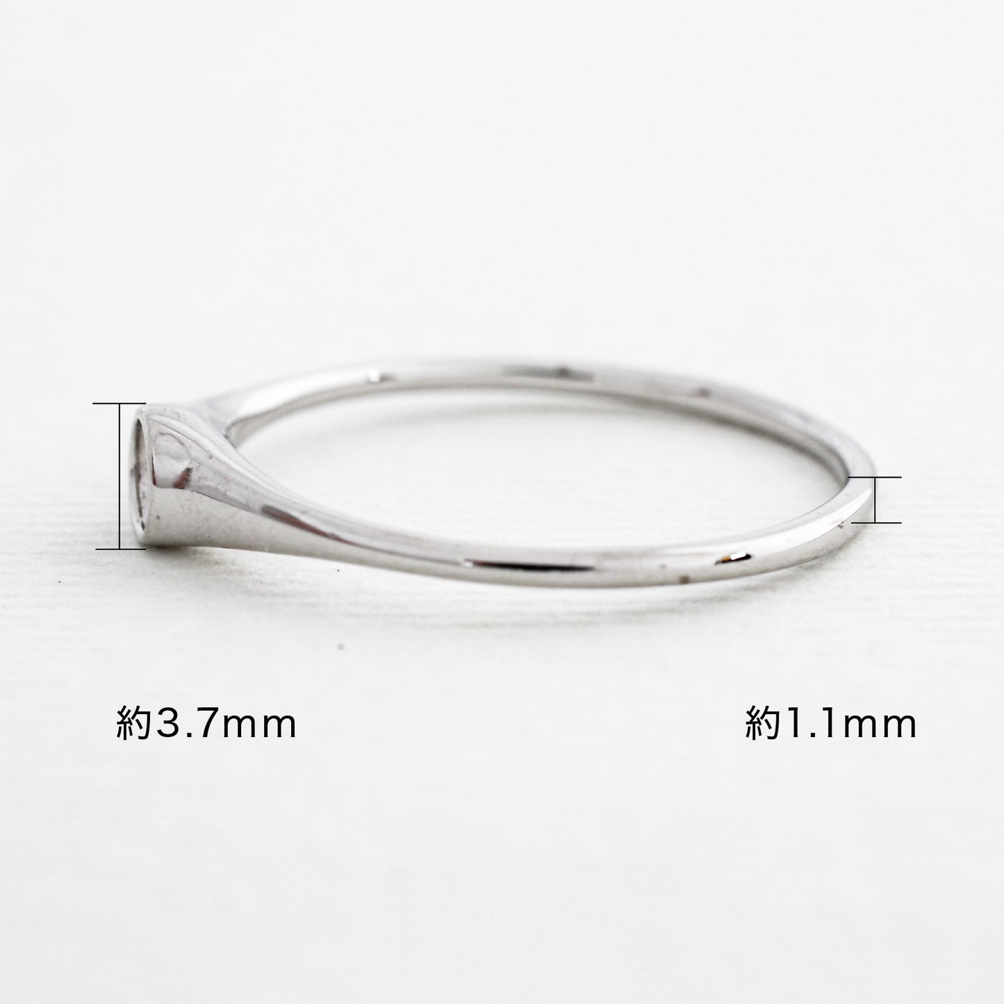 【空枠】3.0mm丸 0.10ct リング | wk32930