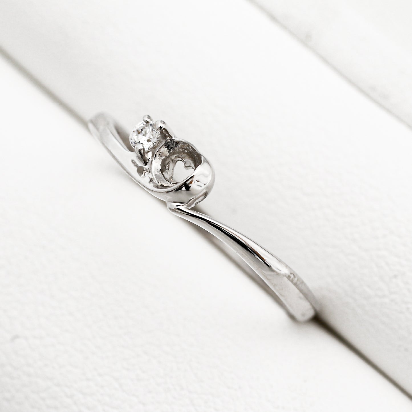 【空枠】3.4mm丸 0.15ct リング | wk33202