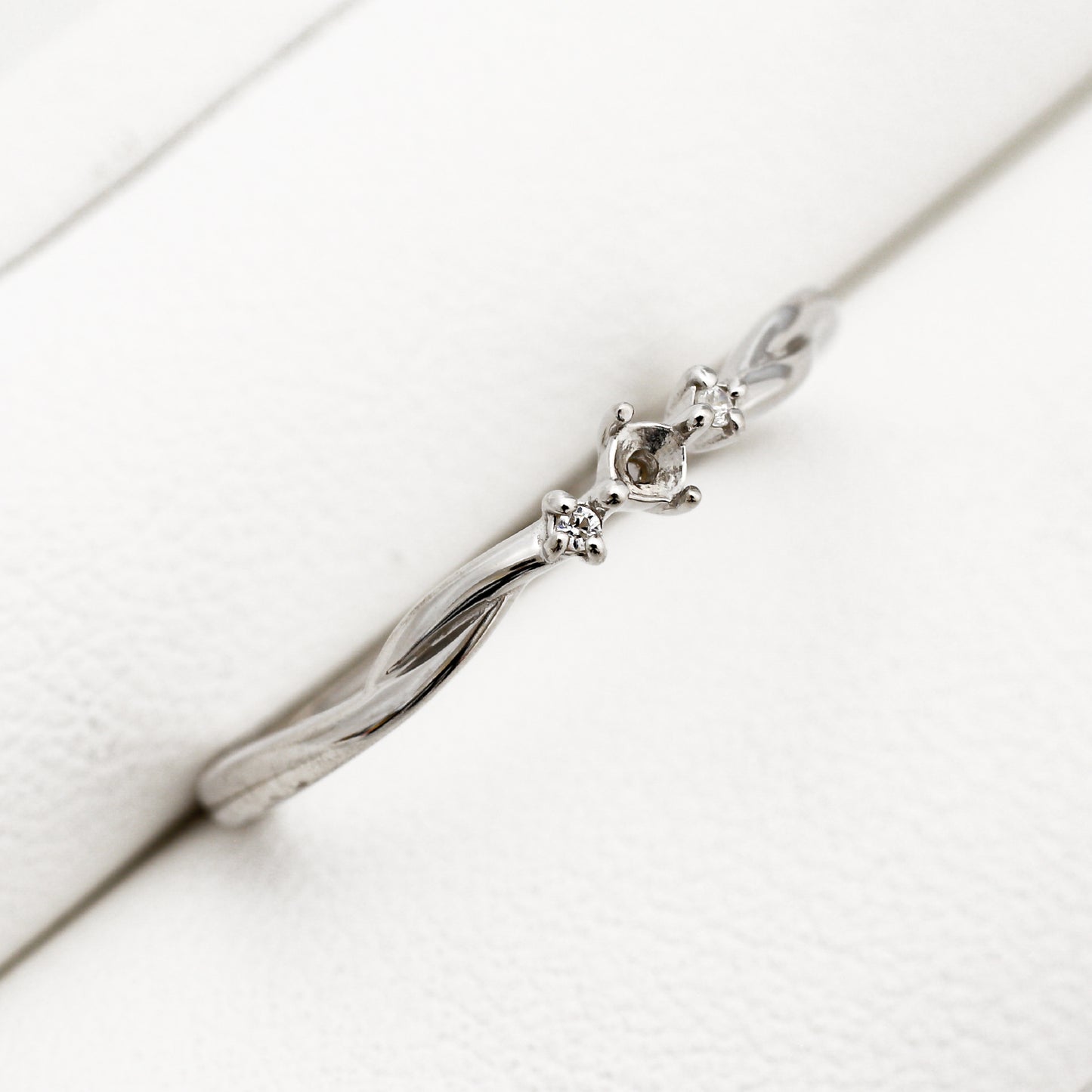 【空枠】2.0mm丸 0.03ct リング | wk33208