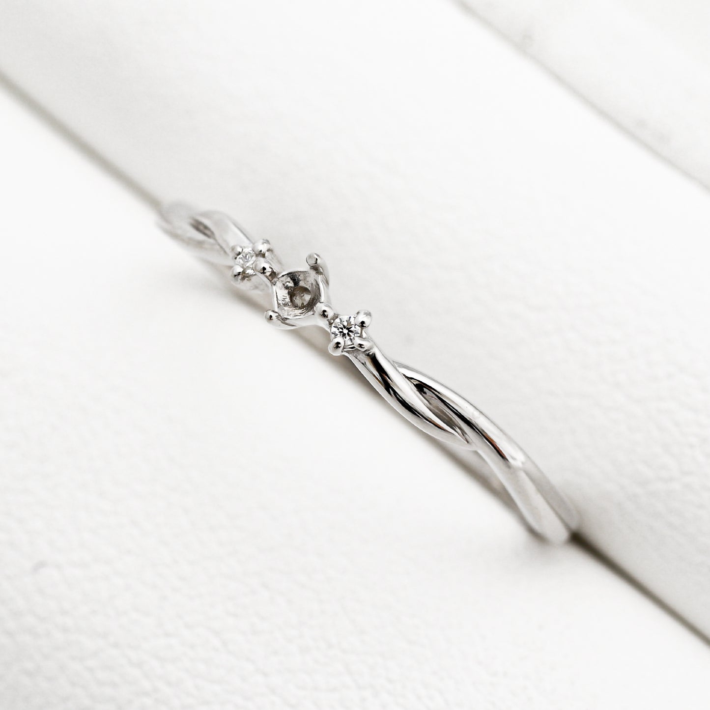 【空枠】2.0mm丸 0.03ct リング | wk33208