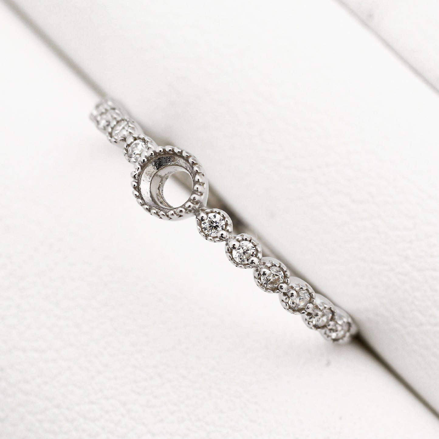 【空枠】3.4mm丸 0.15ct リング | wk33409