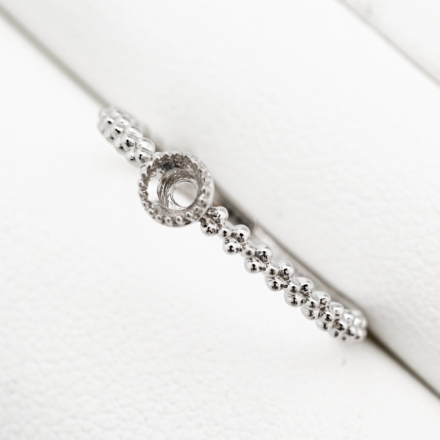【空枠】3.0mm丸 0.10ct リング | wk33586