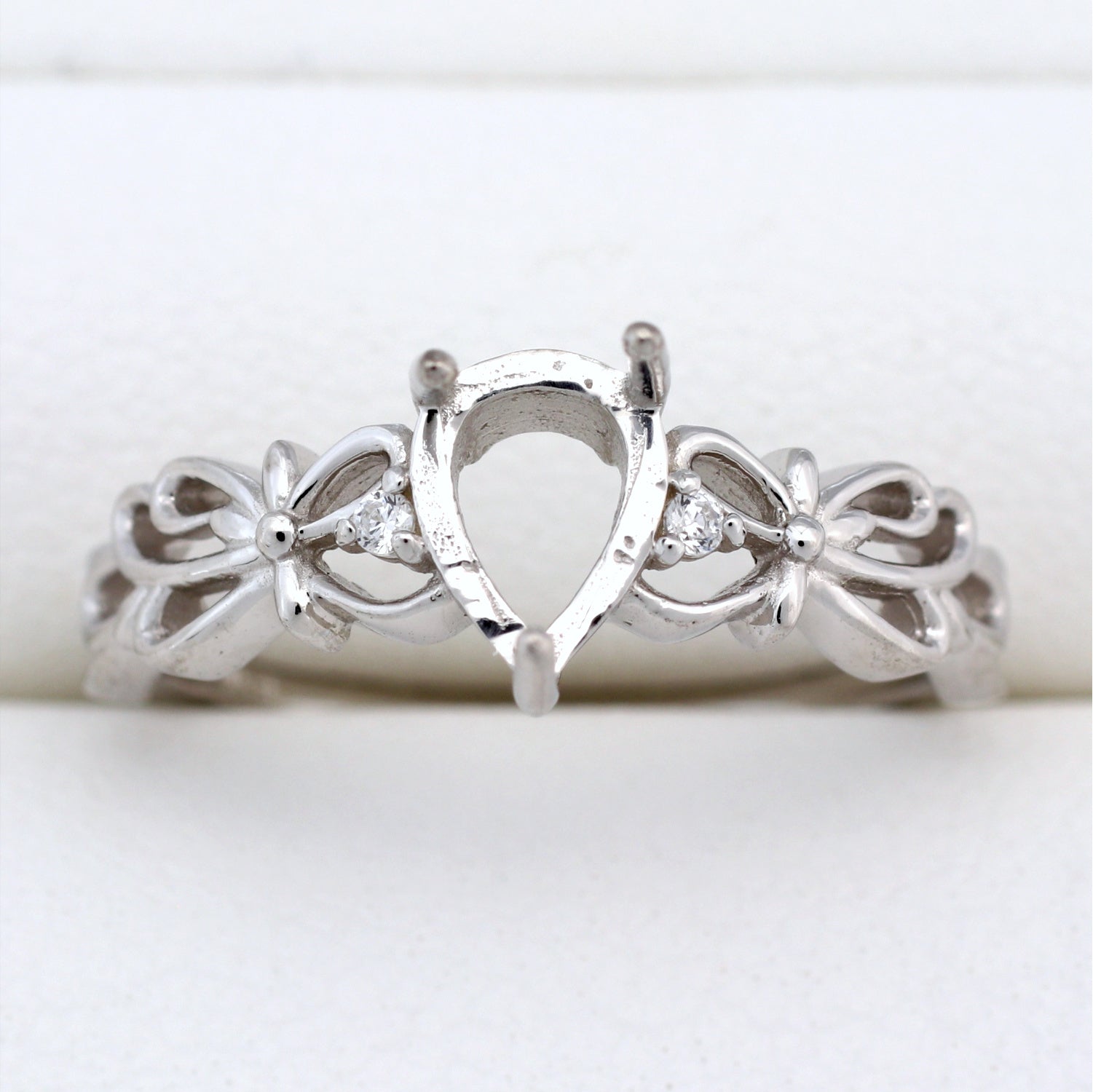 空枠】7x5ペアシェイプ カボション リング | wk33845 – cococaru