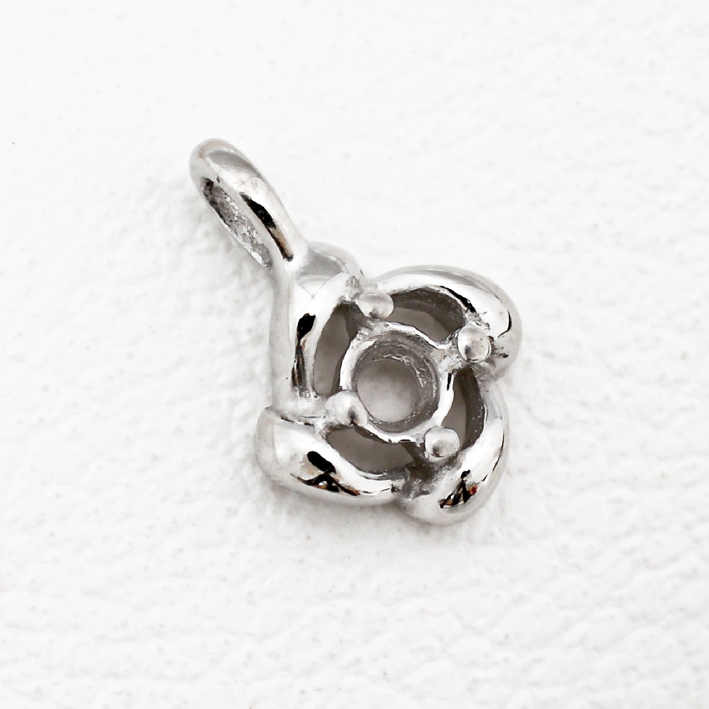 【空枠】2.0mm丸 0.03ct ペンダント | wk50155