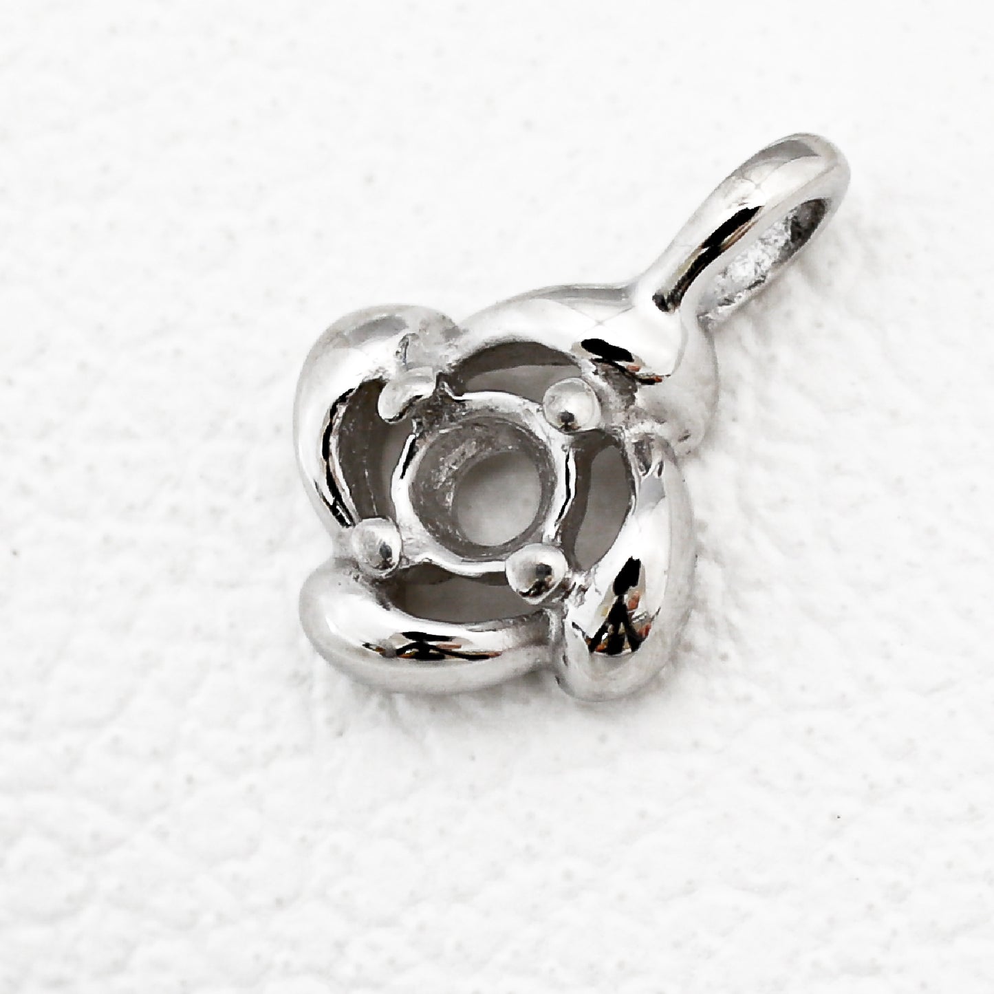 【空枠】2.0mm丸 0.03ct ペンダント | wk50155