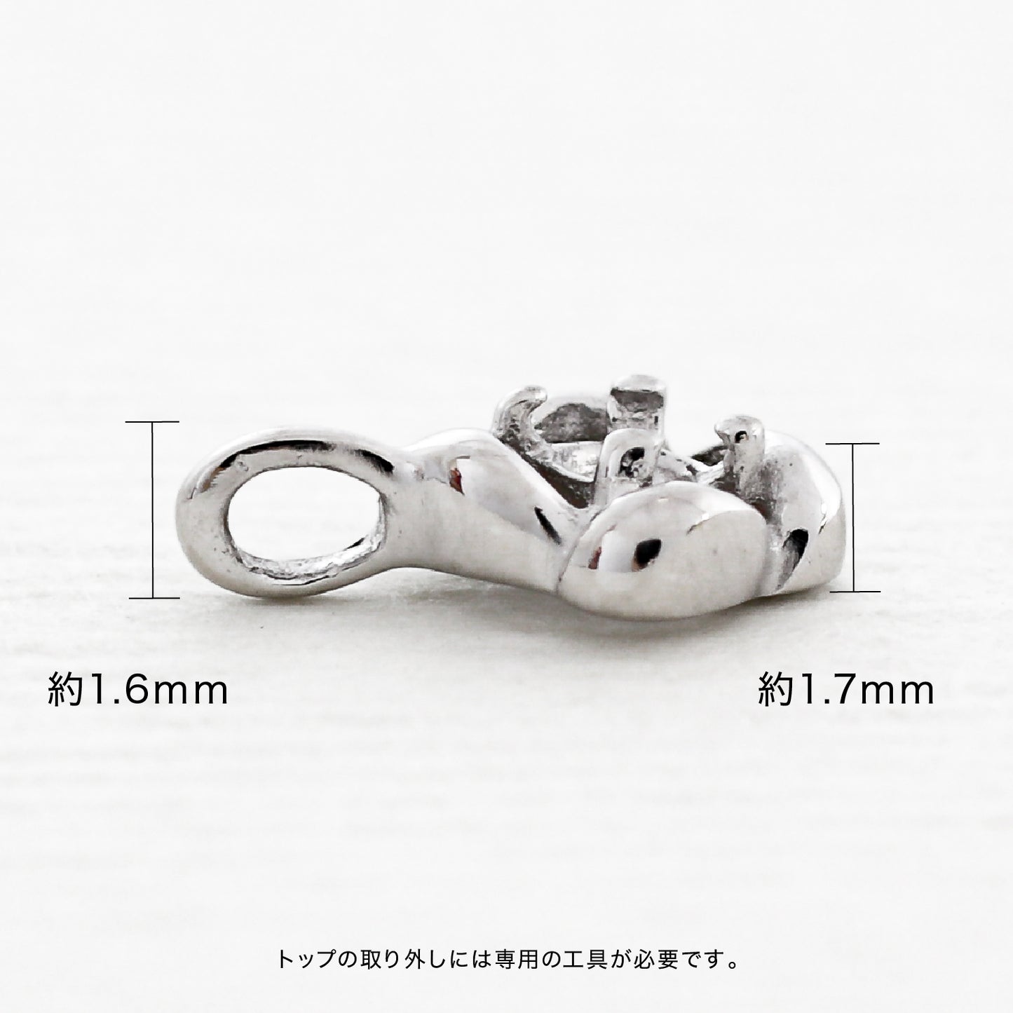 【空枠】2.0mm丸 0.03ct ペンダント | wk50155
