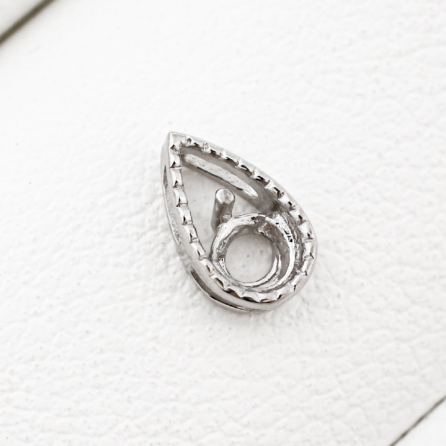 【空枠】2.6mm丸 0.08ct ペンダント | wk50552