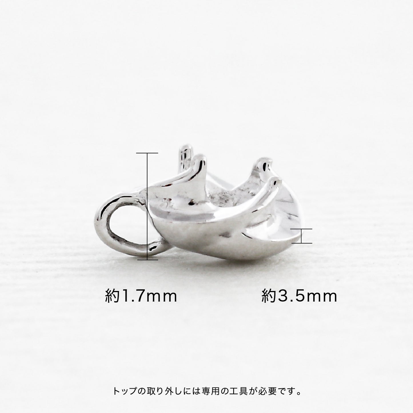 【空枠】3.0mm丸 0.10ct ペンダント | wk50571