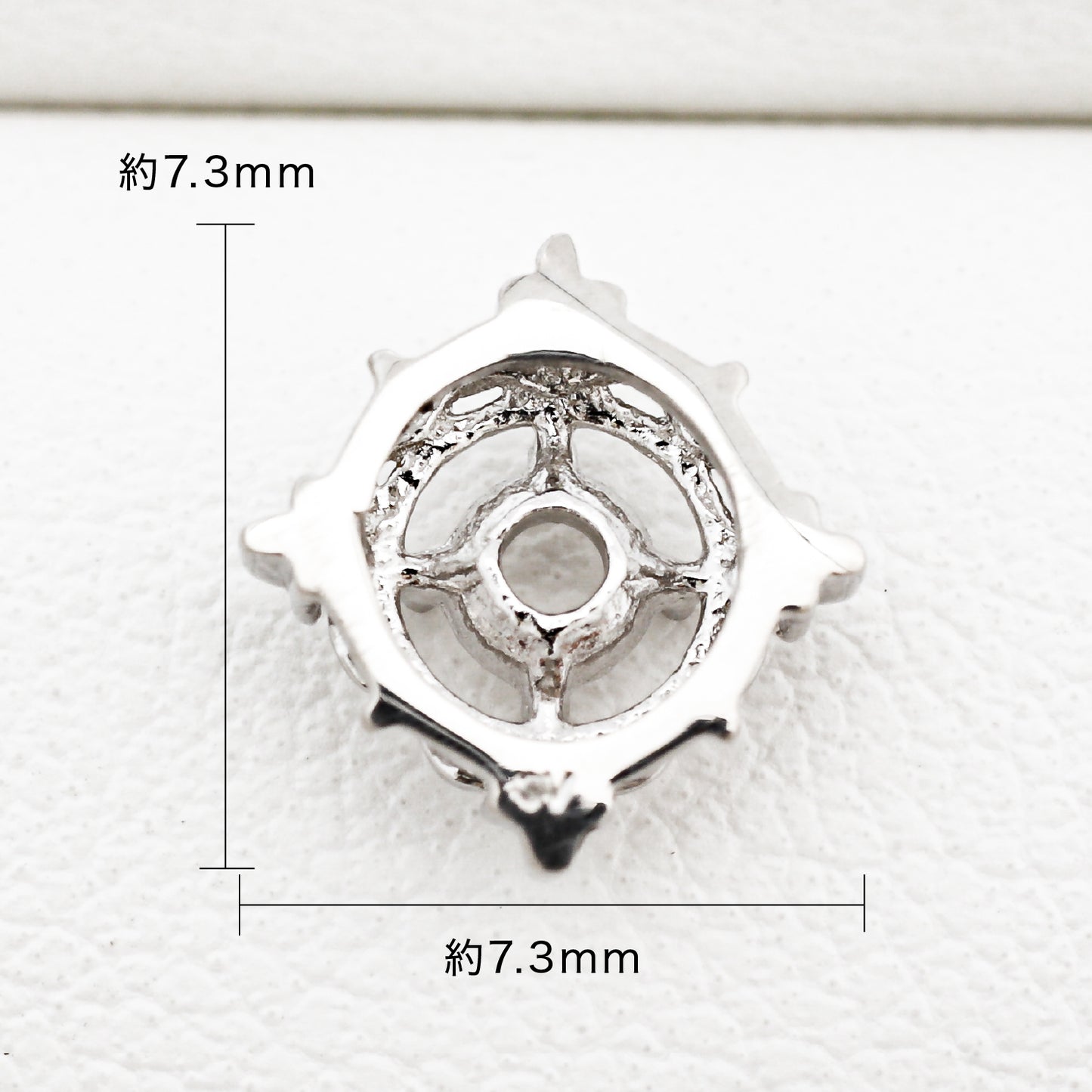 【空枠】3.0mm丸 0.10ct ペンダント | wk51374