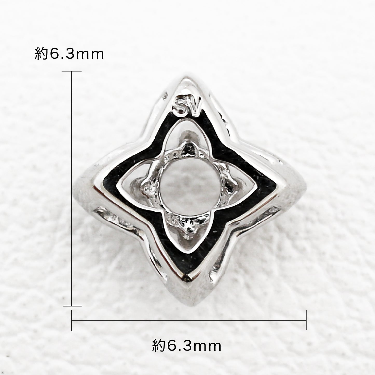 【空枠】2.3mm丸 0.05ct ペンダント | wk51795