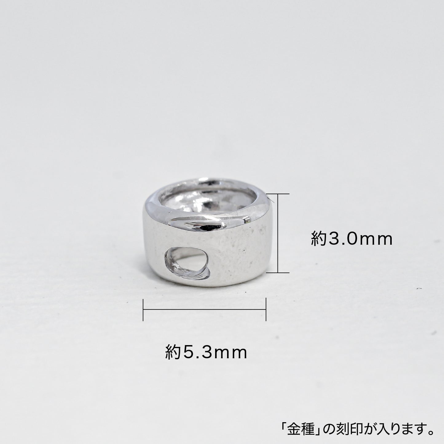 【空枠】4.3mm丸 0.30ct 覆輪 ペンダント | wk53630