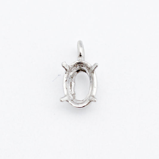 【空枠】3x2オーバル ふち有りペンダント | wkae40