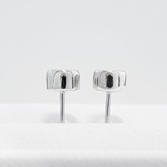 【空枠】3.0mm丸 0.10ct x 2ピース 覆輪スタッドピアス | wkcp1150