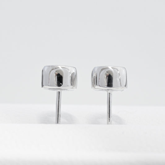 【空枠】3.3mm丸 0.15ct x 2ピース 覆輪スタッドピアス | wkcp1151