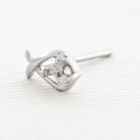 【空枠】2.8mm丸 0.08ct x 2ピース ピアス | wkcp1797