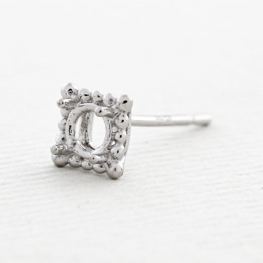 【空枠】3.0mm丸 0.10ct x 2ピース ピアス | wkcp2782 ae229