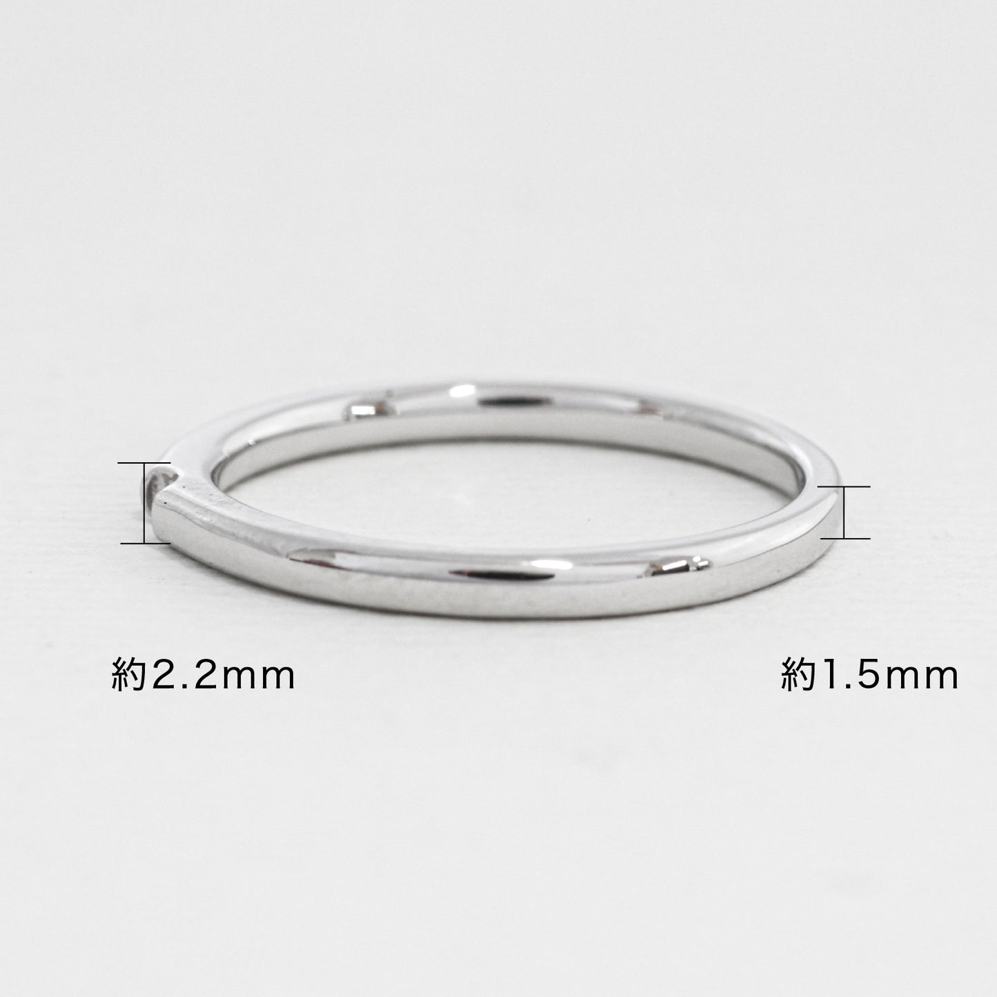 【空枠】2.3mm丸 0.05ct リング | wkdr488