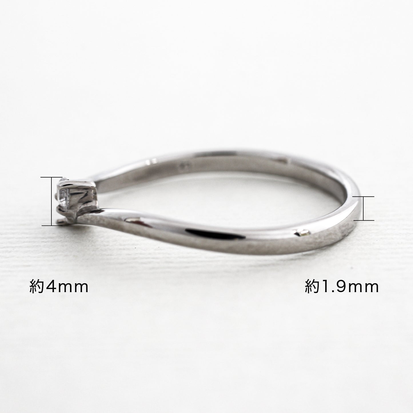 【空枠】2.0mm丸 0.03ct リング | wkdr5063