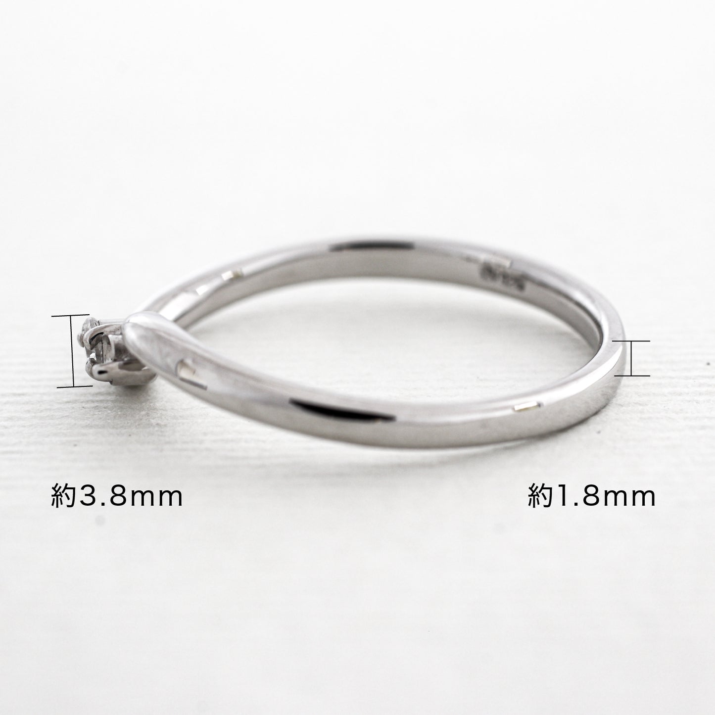 【空枠】2.0mm丸 0.03ct リング | wkdr5065