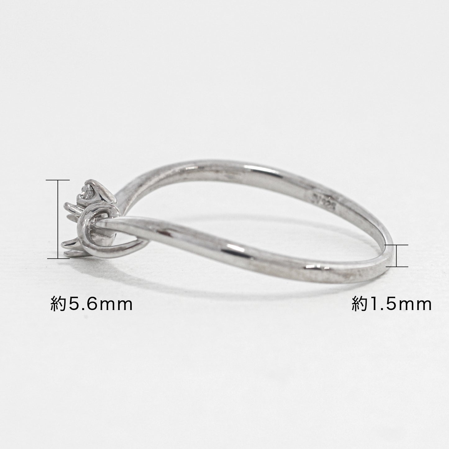 【空枠】3.0mm丸 0.10ct リング | wkdr5394