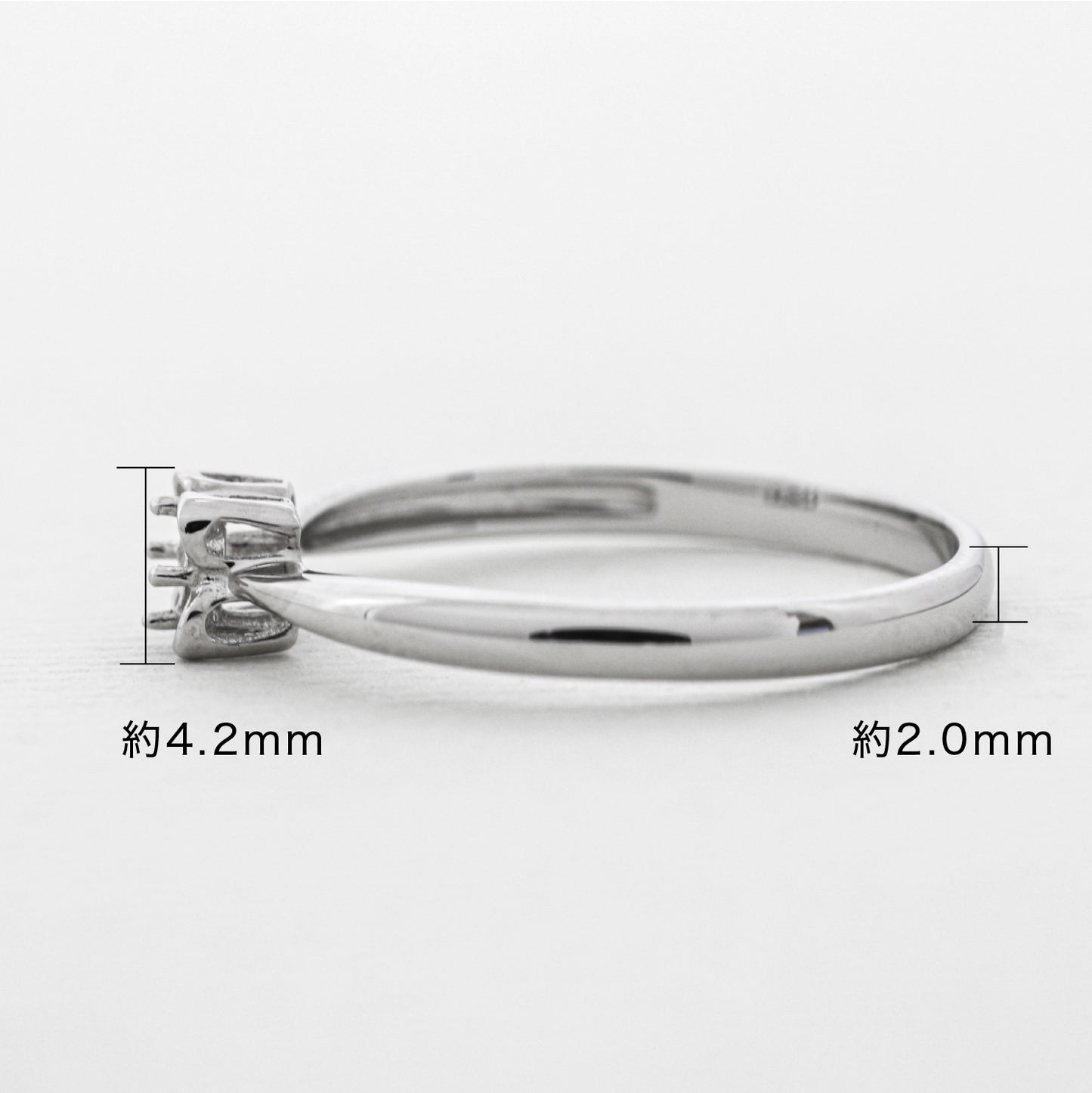 【空枠】2.0mm丸 0.03ct リング | wkdr5727