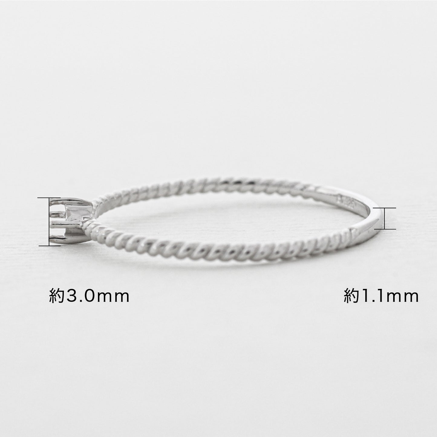 【空枠】2.0mm丸 0.03ct リング | wkdr5813