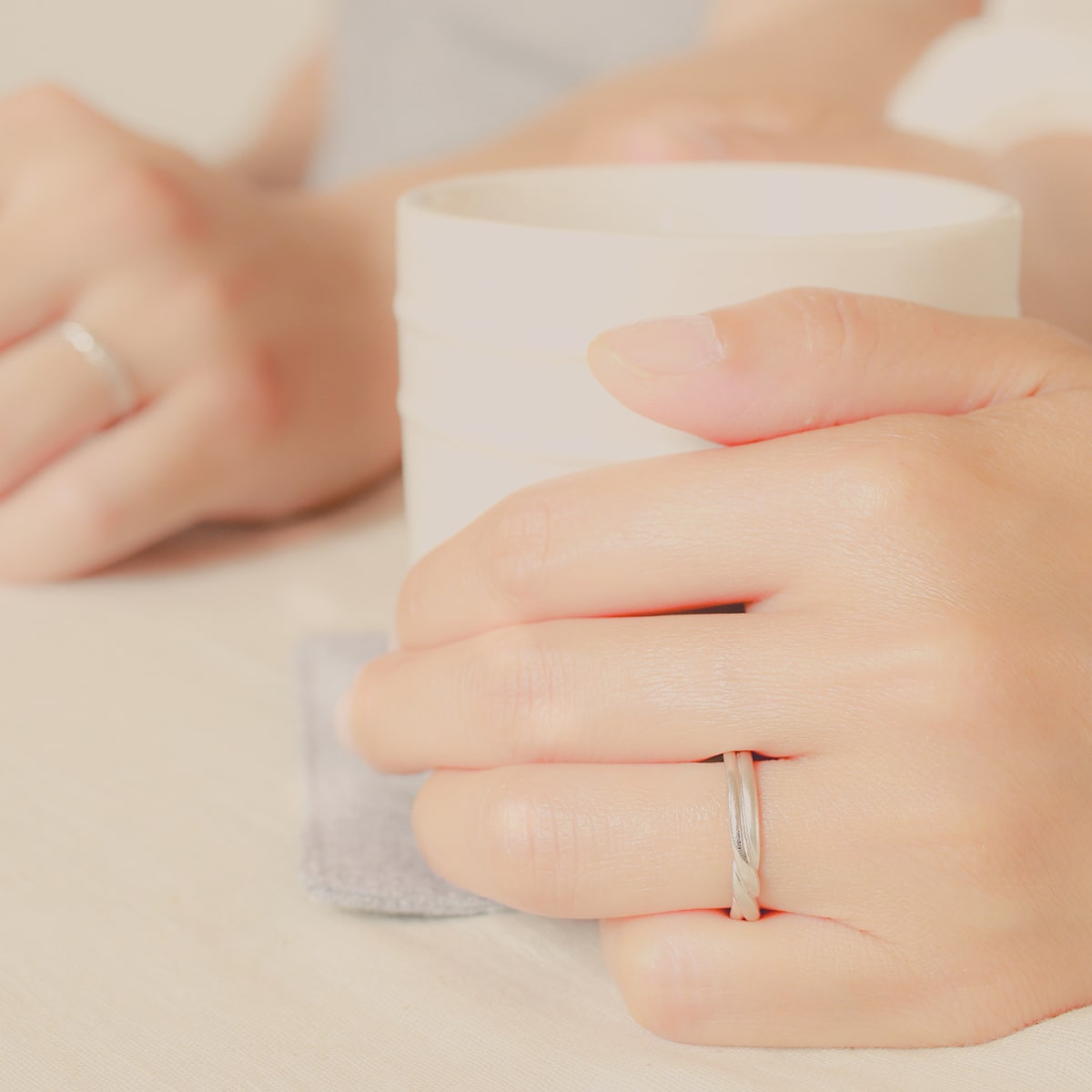 ペアリング 結婚指輪 2本セット | 14863-14862