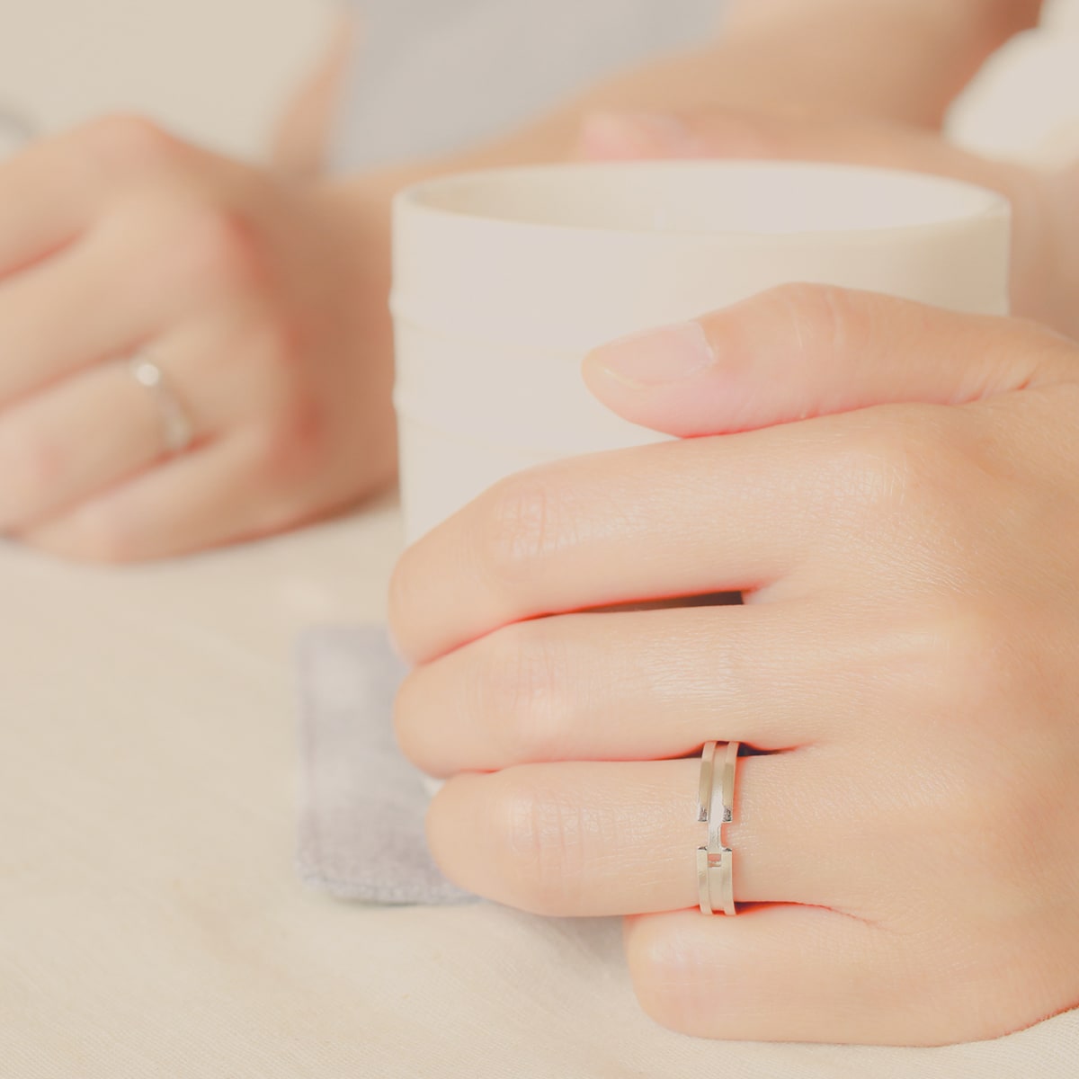 ペアリング 結婚指輪 2本セット | 17080-17079