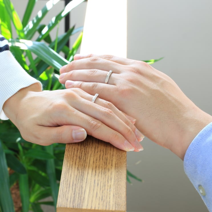 ペアリング 結婚指輪 ダイヤモンド 2本セット | 30420-30419