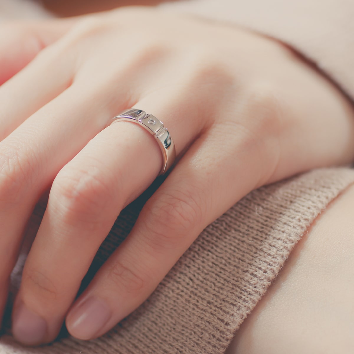 ペアリング 結婚指輪 ダイヤモンド 2本セット | 30424-30423