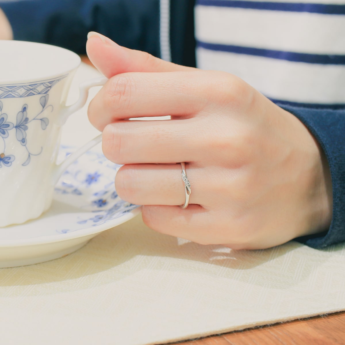 ペアリング 結婚指輪 ダイヤモンド 2本セット | 31876-31875