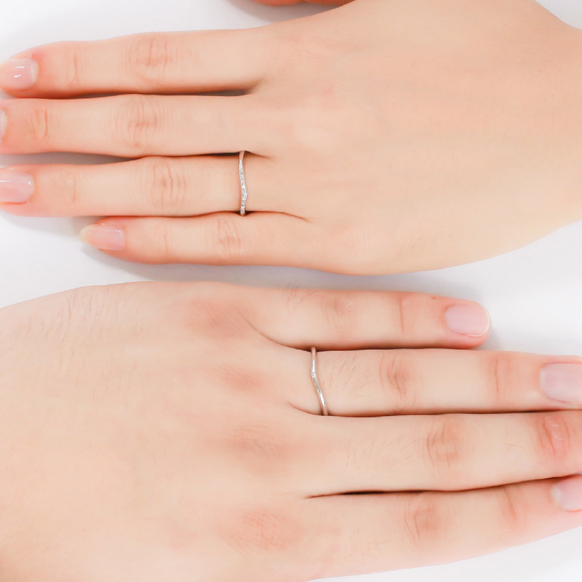 ペアリング 結婚指輪 ダイヤモンド 2本セット | 32541-32540