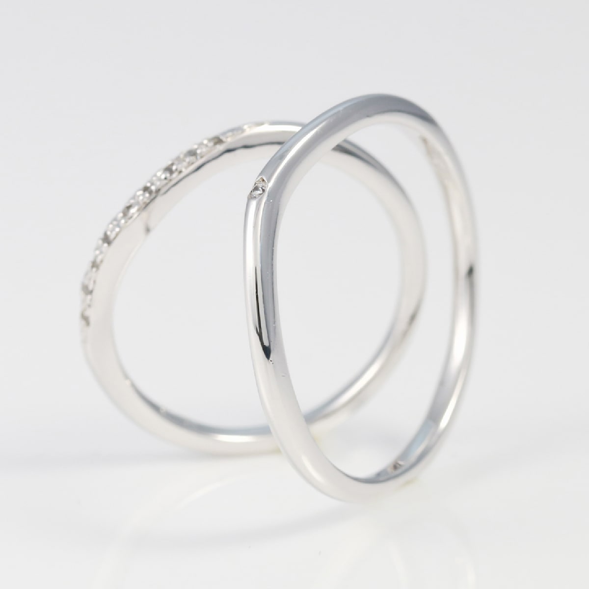 ペアリング 結婚指輪 ダイヤモンド 2本セット | 32541-32540