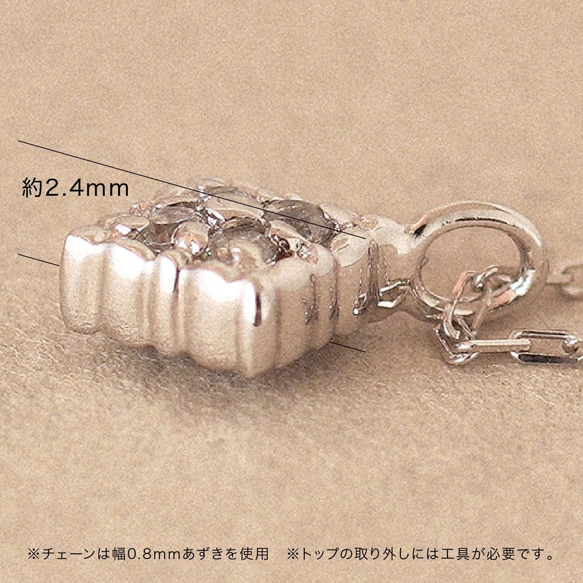 ネックレスダイヤモンドルビー天然ダイヤ | 50045