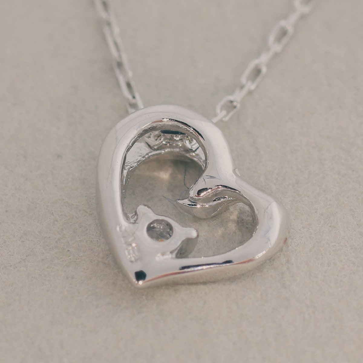 ネックレスダイヤモンドハート天然ダイヤ | 50300