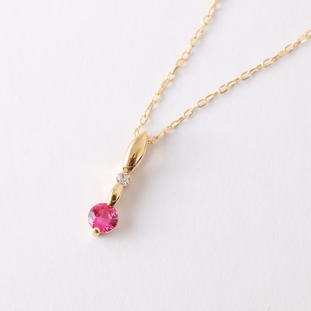 ルビーネックレスダイヤモンドネックレス | 50334cs