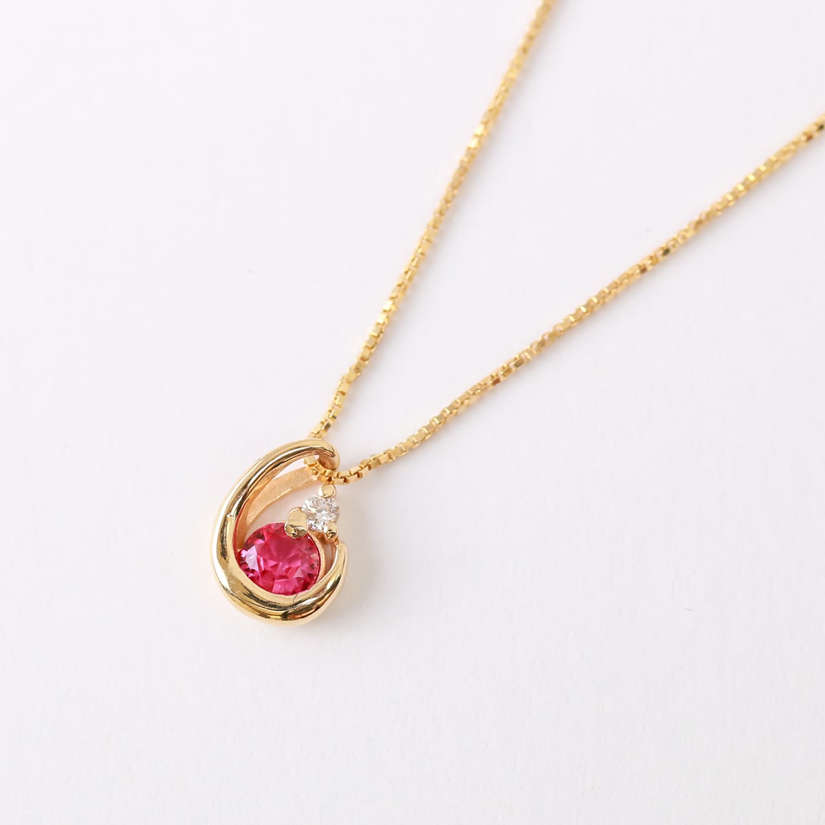 ルビーネックレスダイヤモンドネックレス | 51347cs