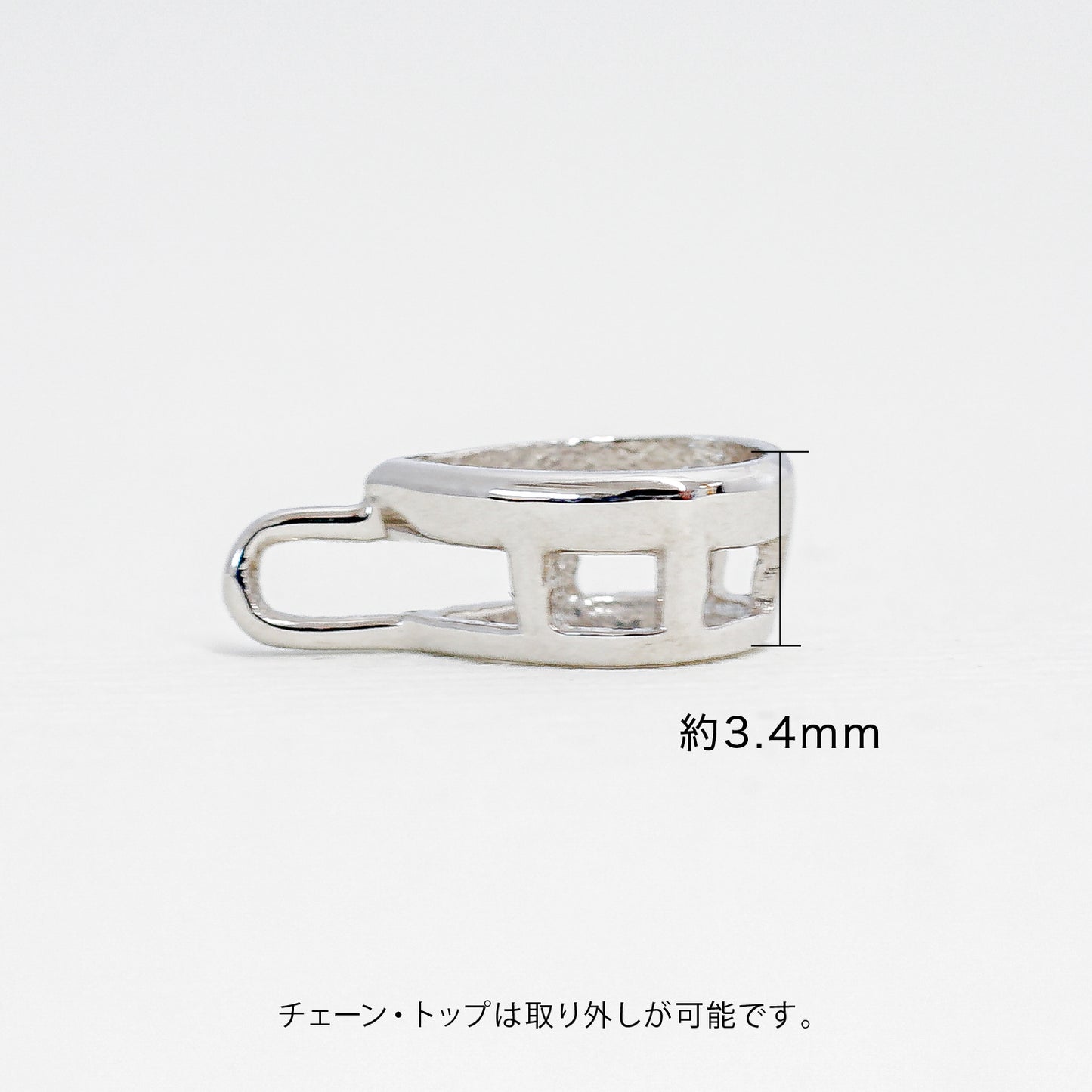 【空枠】6x4ペアシェイプ ペンダント | wk53568