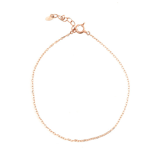 小豆チェーンブレスレット アジャスター付き | baz024