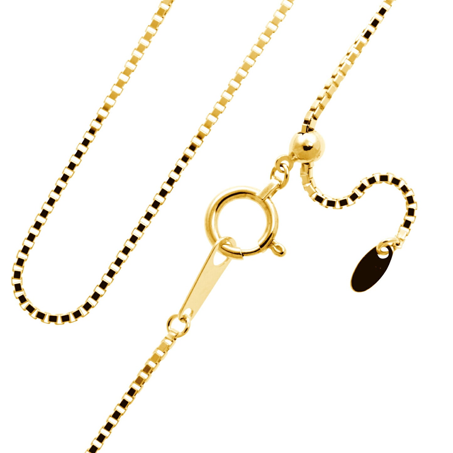 ネックレス チェーン スライドベネチアン 幅1.2mm 長さ45cm | chain-bene-slide-1.2