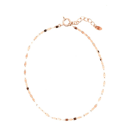 フラワーチェーンブレスレット アジャスター付き | bfw025