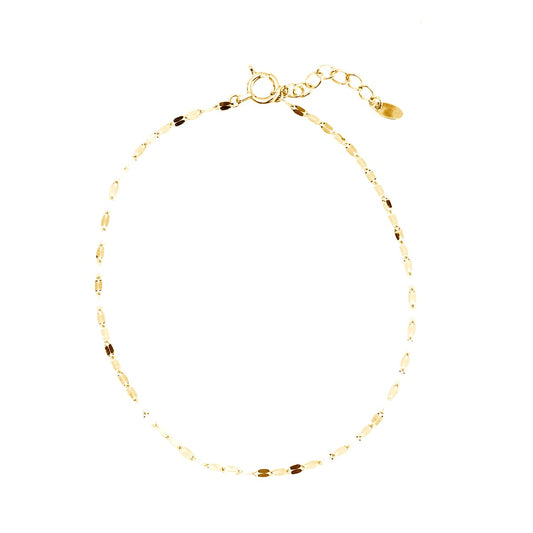 フラワーチェーンブレスレット アジャスター付き | bfw025