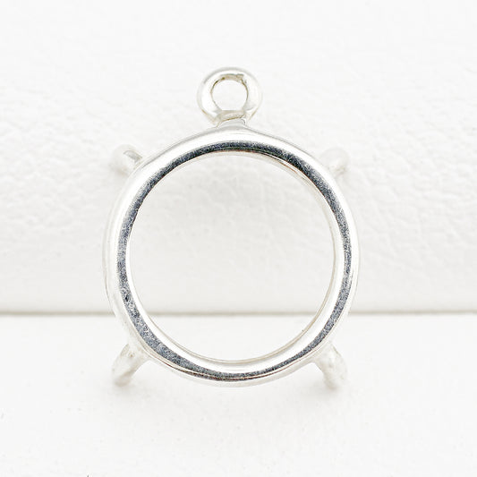 【空枠】9.0mm丸 ピアス x 2ピース | wkcop-7