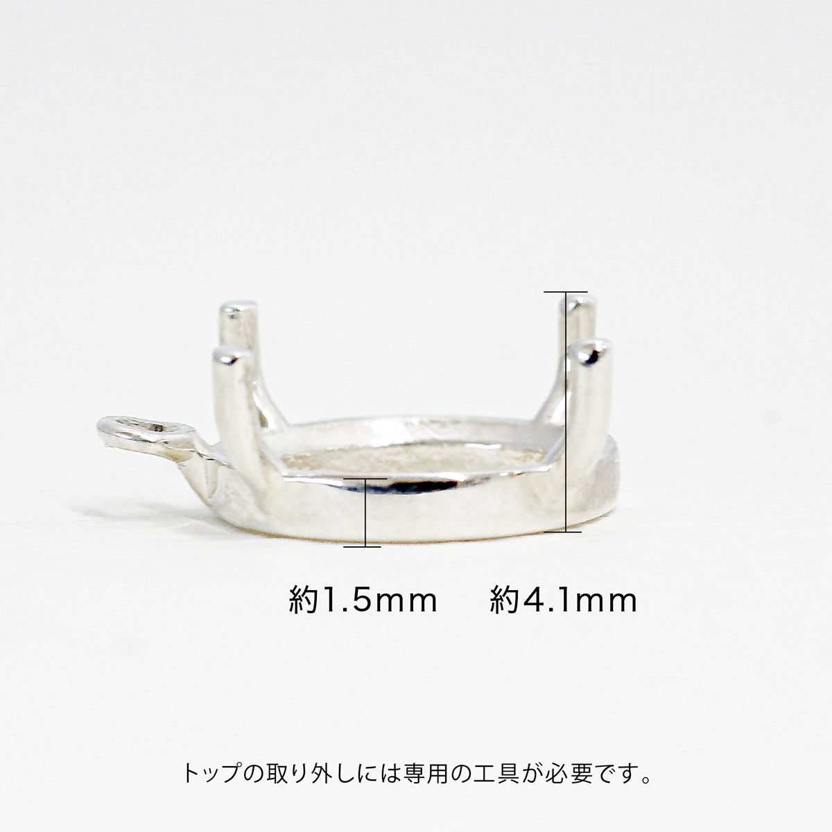 【空枠】9.0mm丸 ピアス x 2ピース | wkcop-7