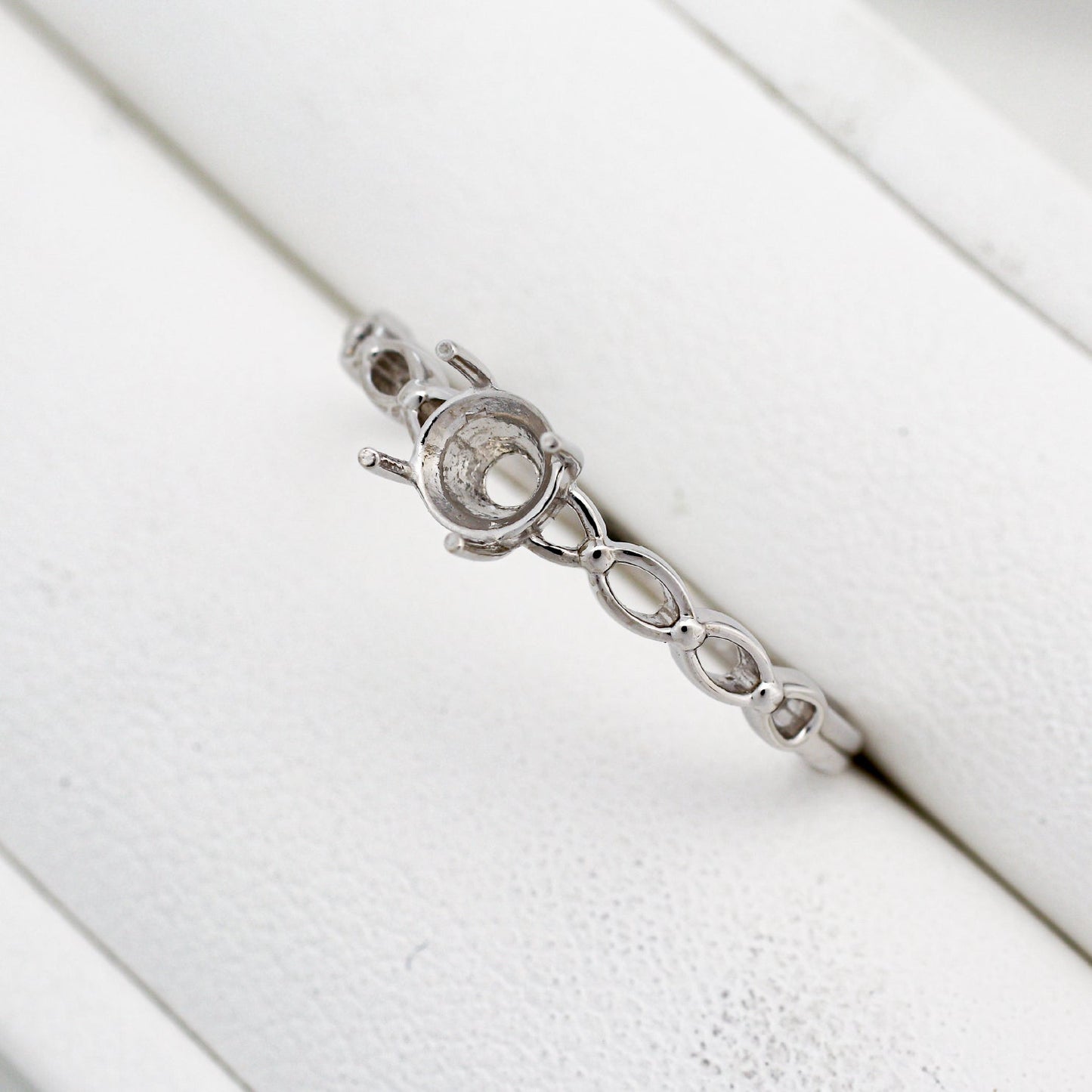 【空枠】4.3mm丸 0.30ct リング | wkcor-78